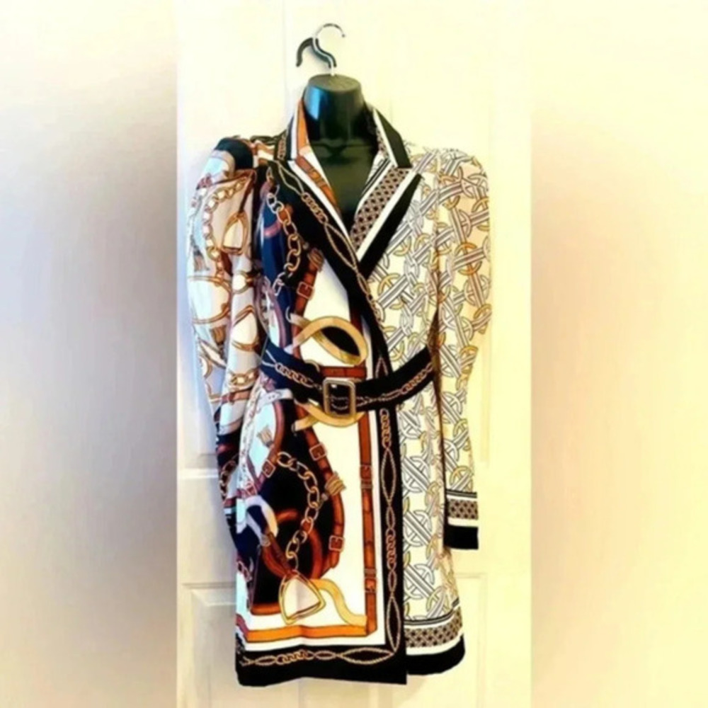 Women’s Printed Shirt Dress